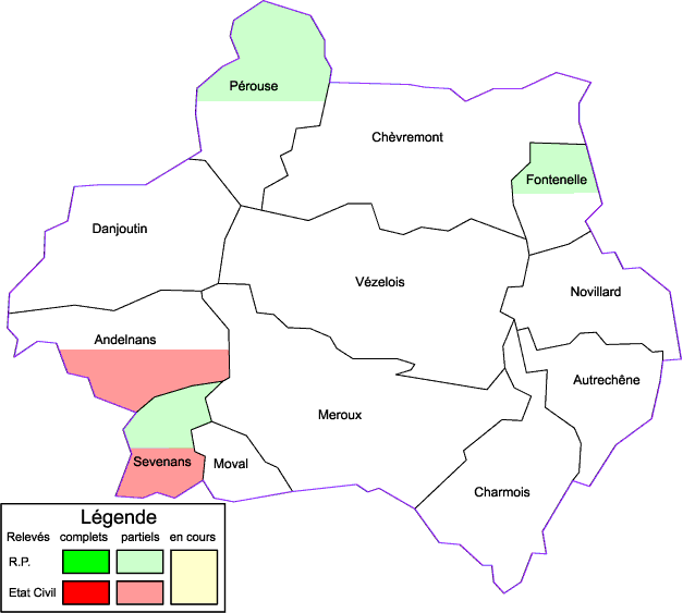 Carte du canton