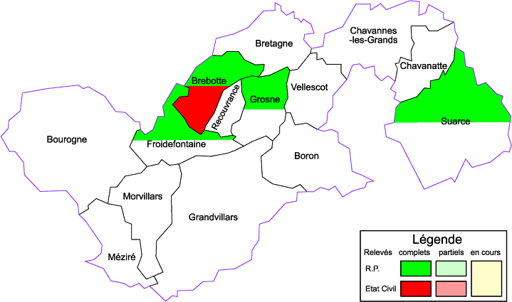 Carte du canton